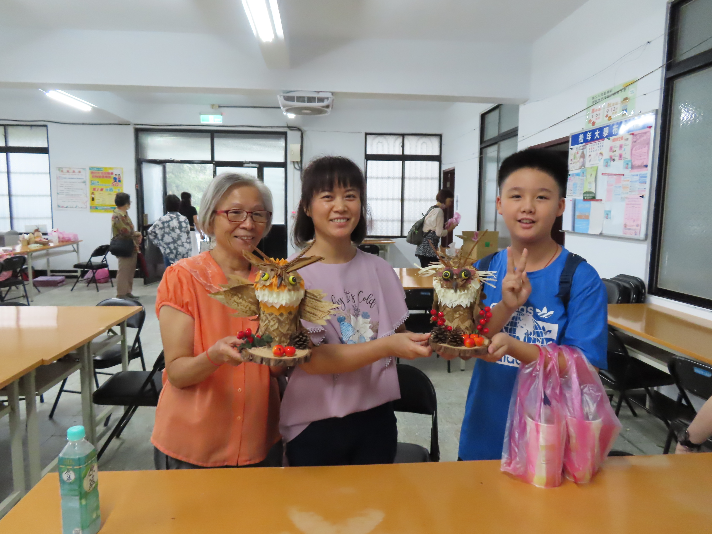 親子三代共學玩創作成果展示